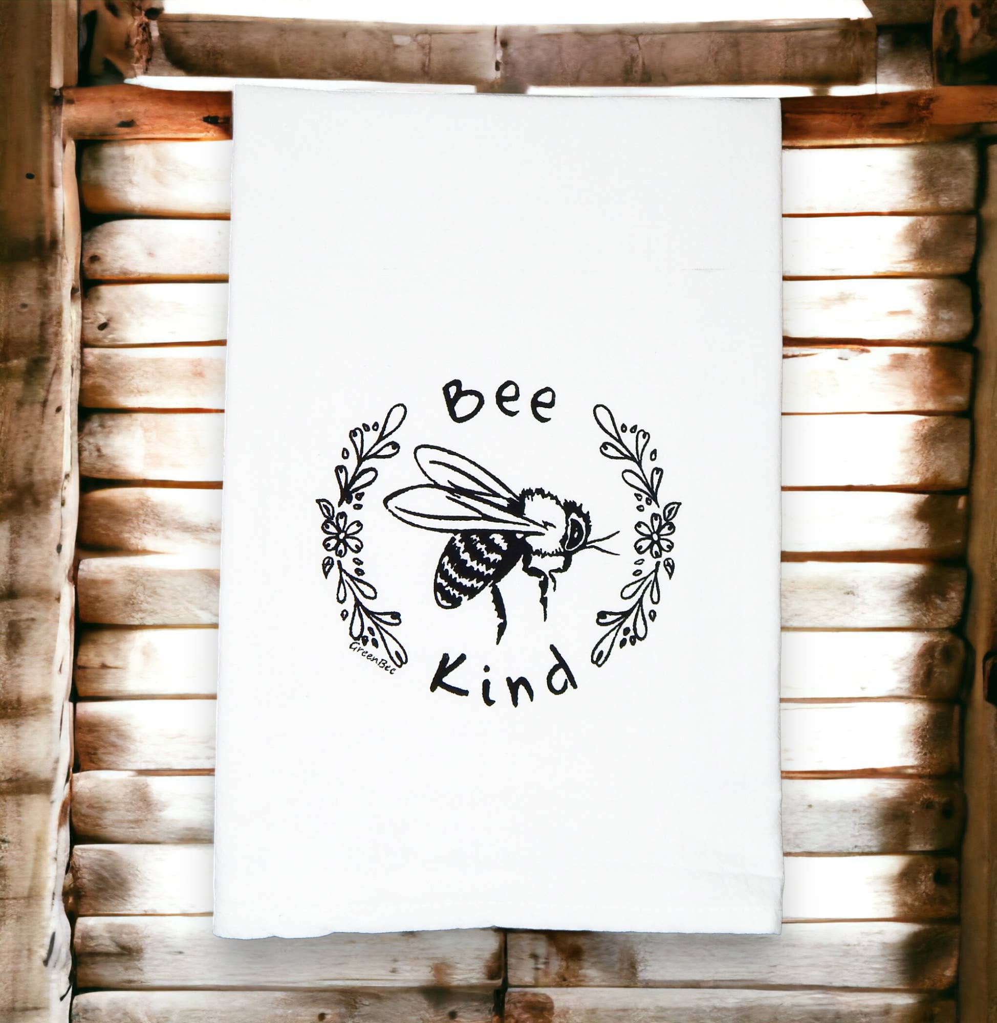 Accessories & Crocks - Bee Kind Spring Kitchen Tea Towel