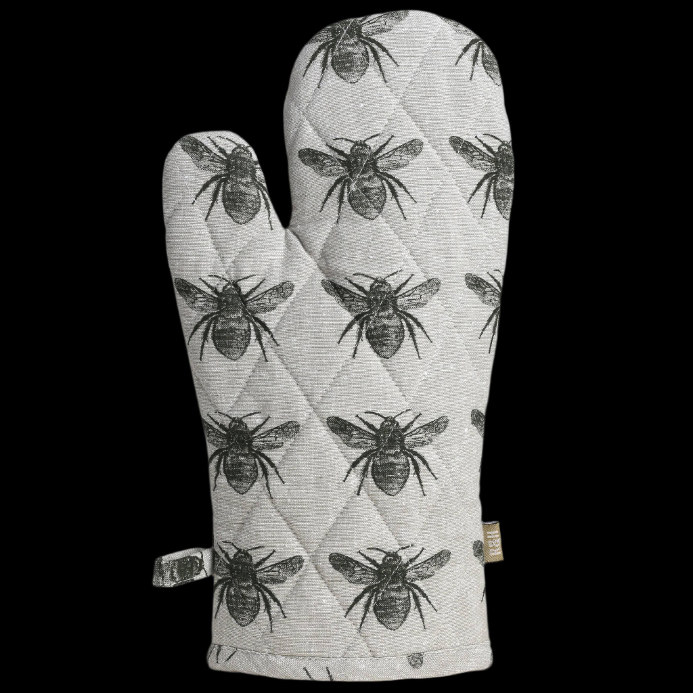 Accessories & Crocks - Olive Green Honey Bee Oven Glove