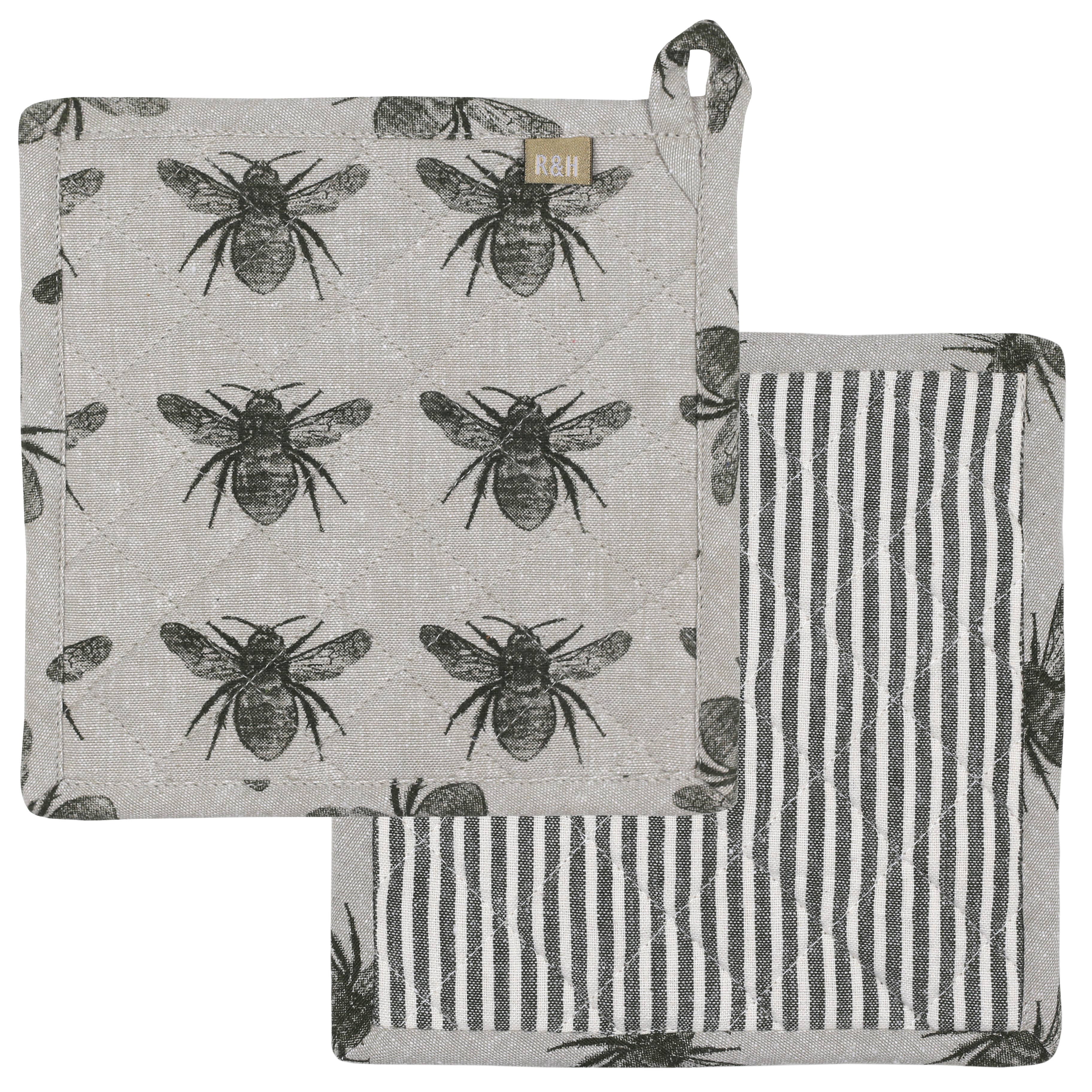 Accessories & Crocks - Bee Trivet Olive Green