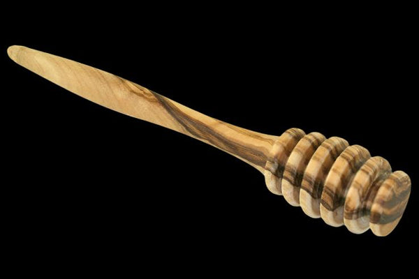 Olive Wood Honey Dipper - 5.5 inches