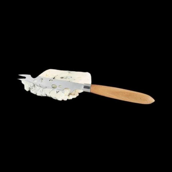 Acacia & Stainless Steel Cheese Knife - Soft Cheeses