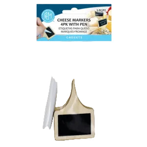 Cheese Markers 4 Pack Bucket /20