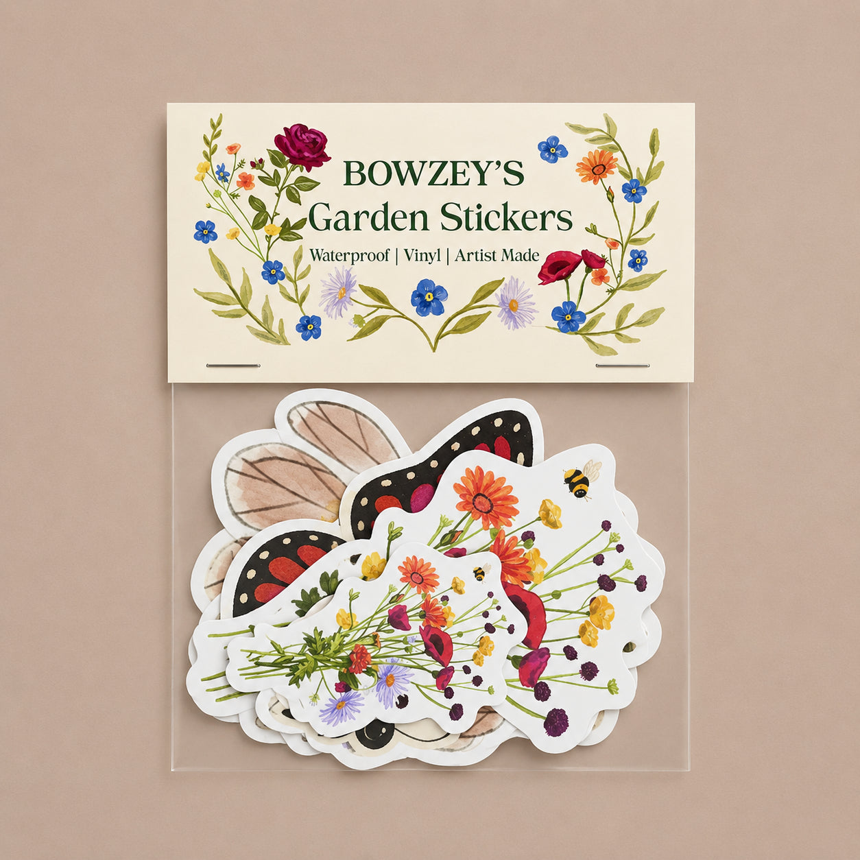 Flower Sticker Pack
