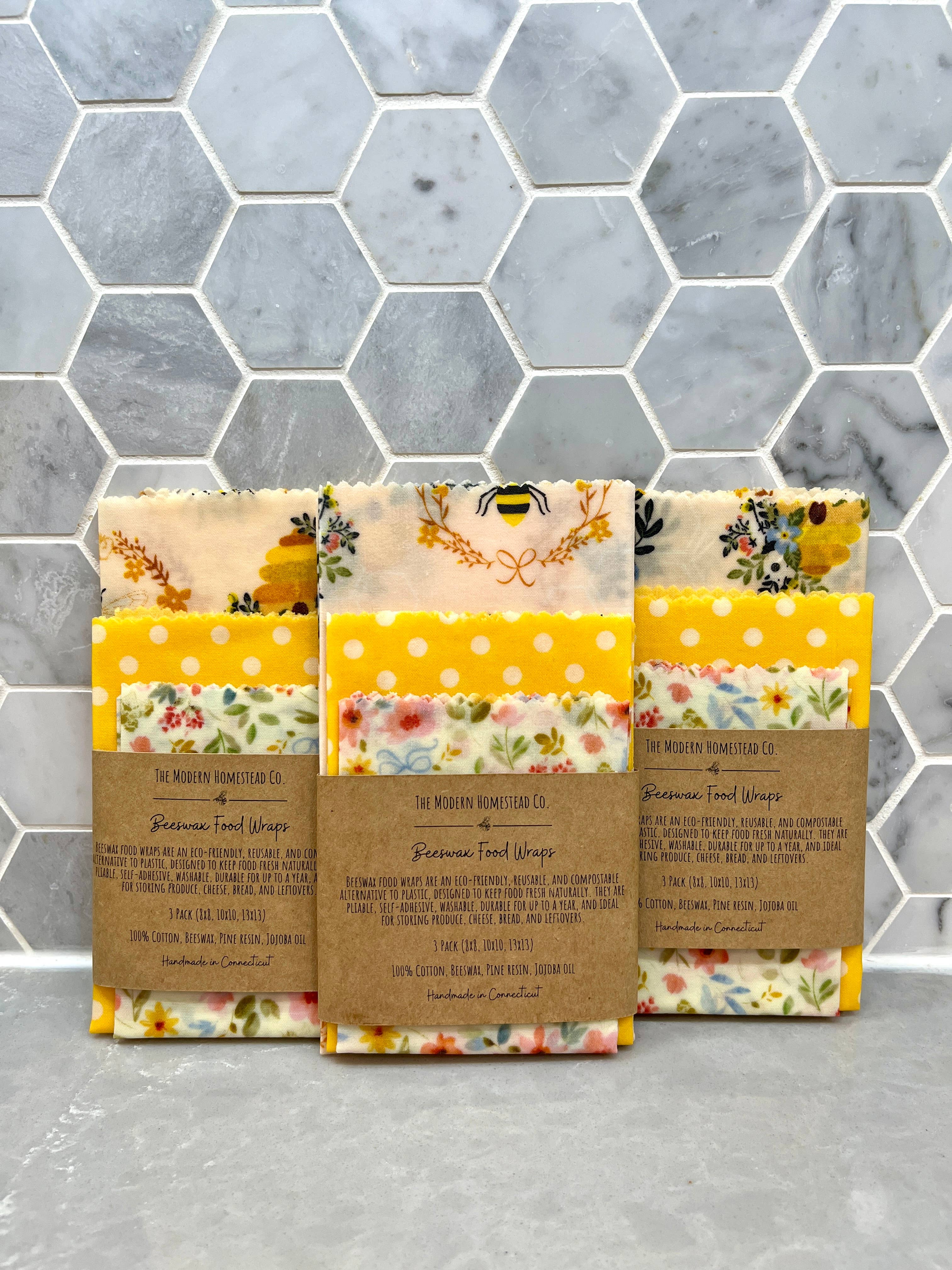 Beeswax Food Wraps | The Signature Collection