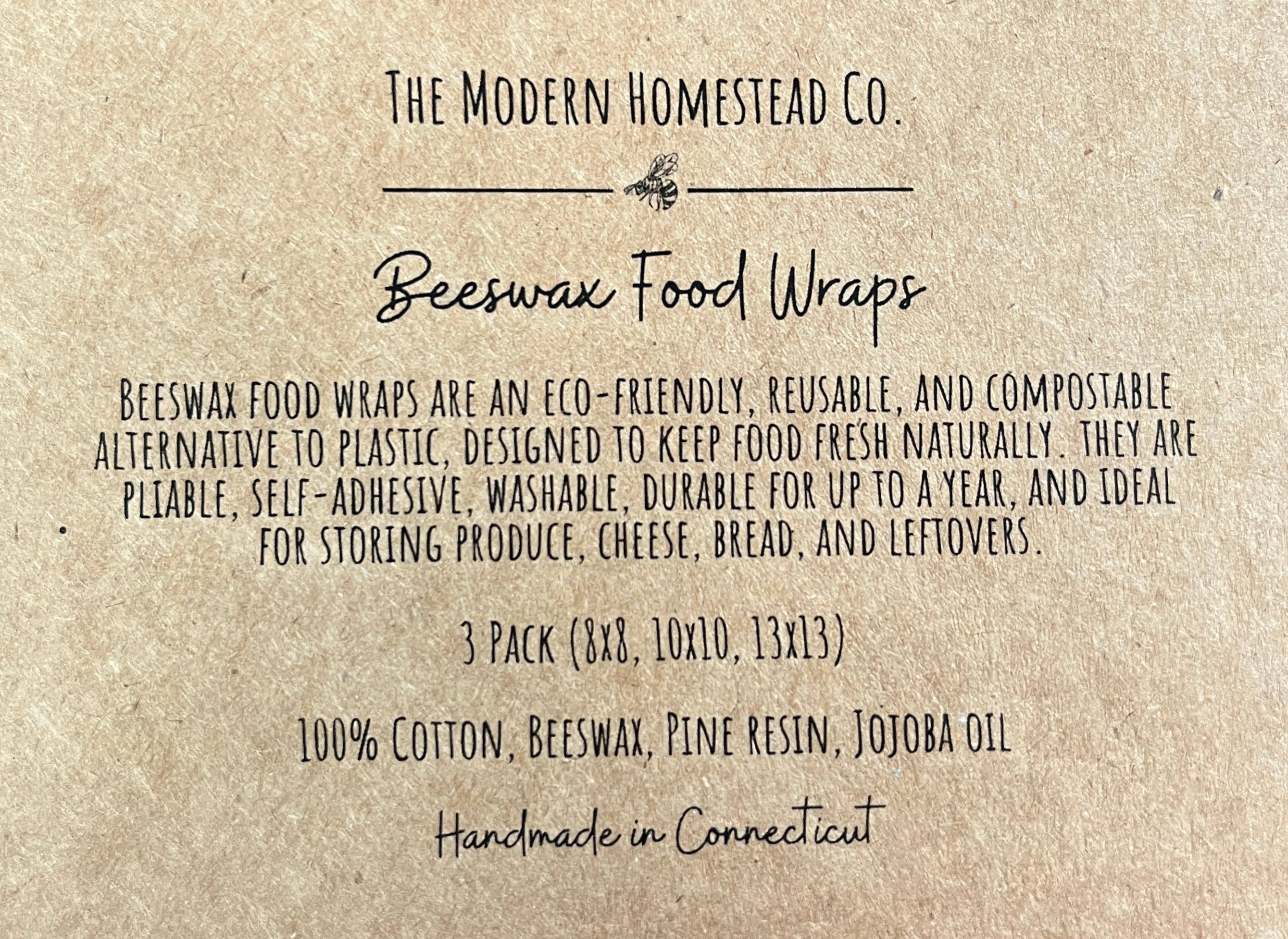 Beeswax Food Wraps | The Signature Collection