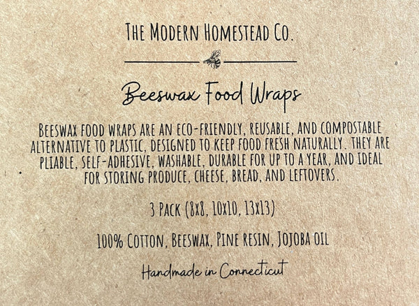 Beeswax Food Wraps | The Signature Collection