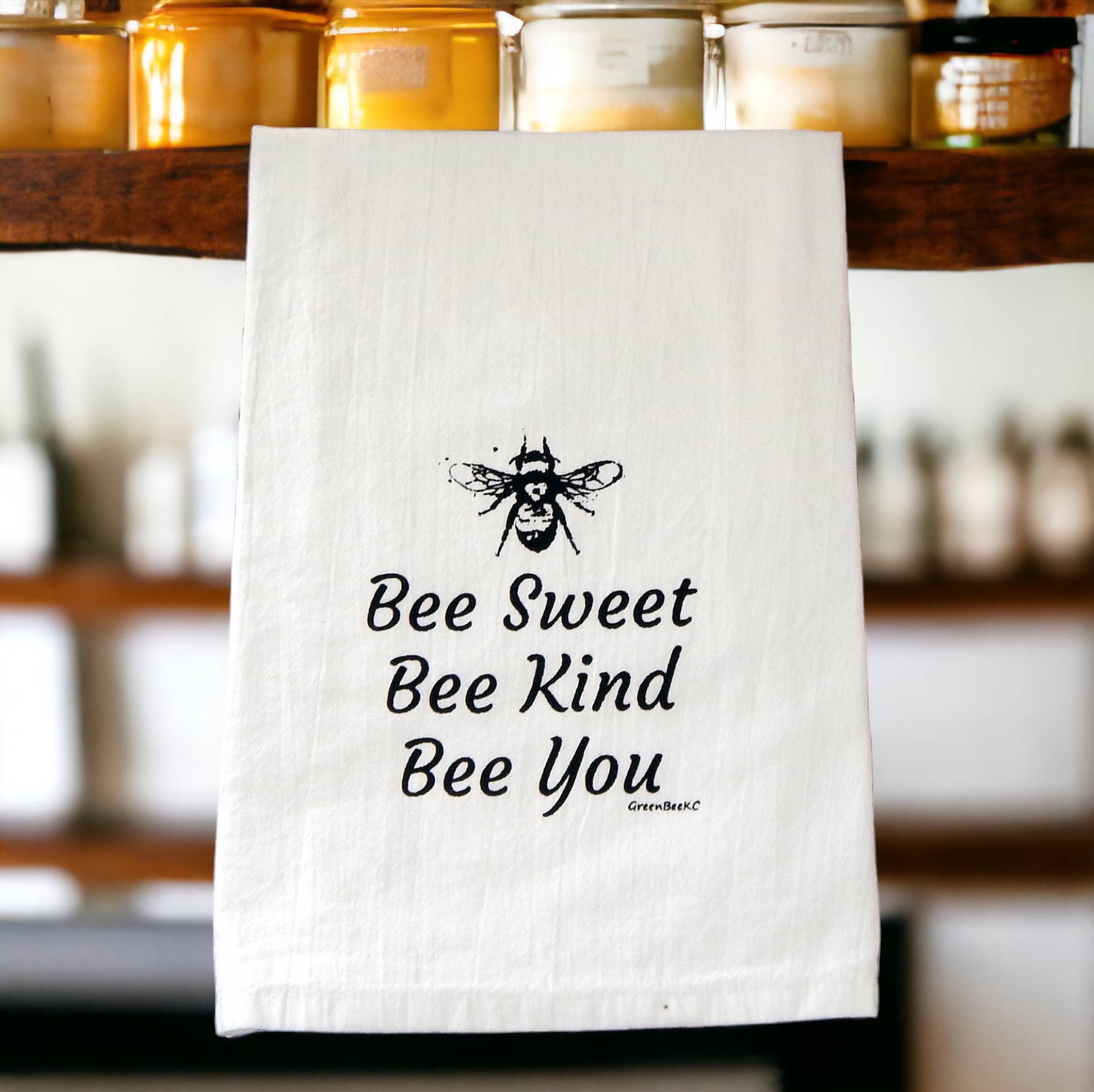 Bee Sweet Flour Sack Tea Towel