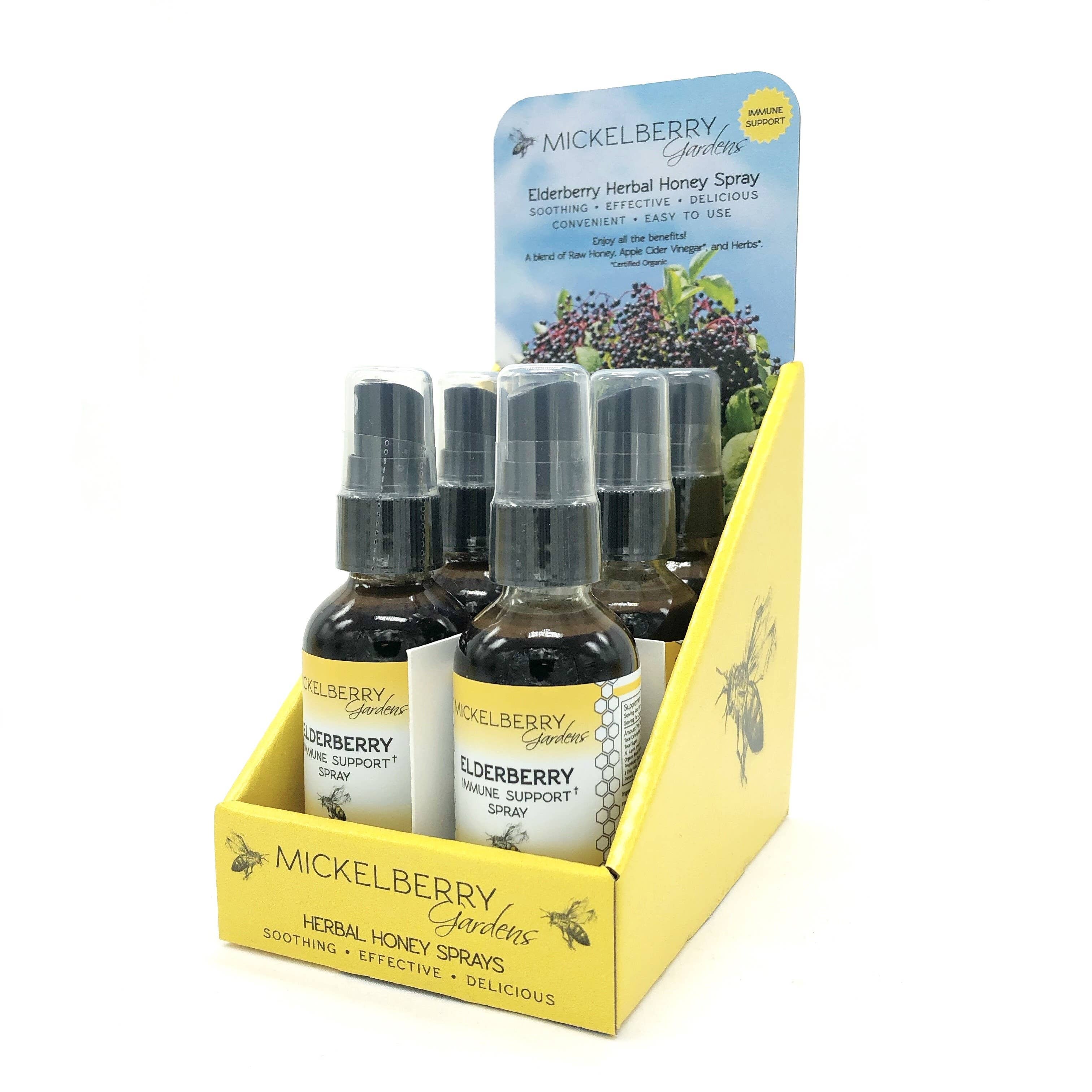 Accessories & Crocks - Herbal Honey Spray Display (Pack Of 6)