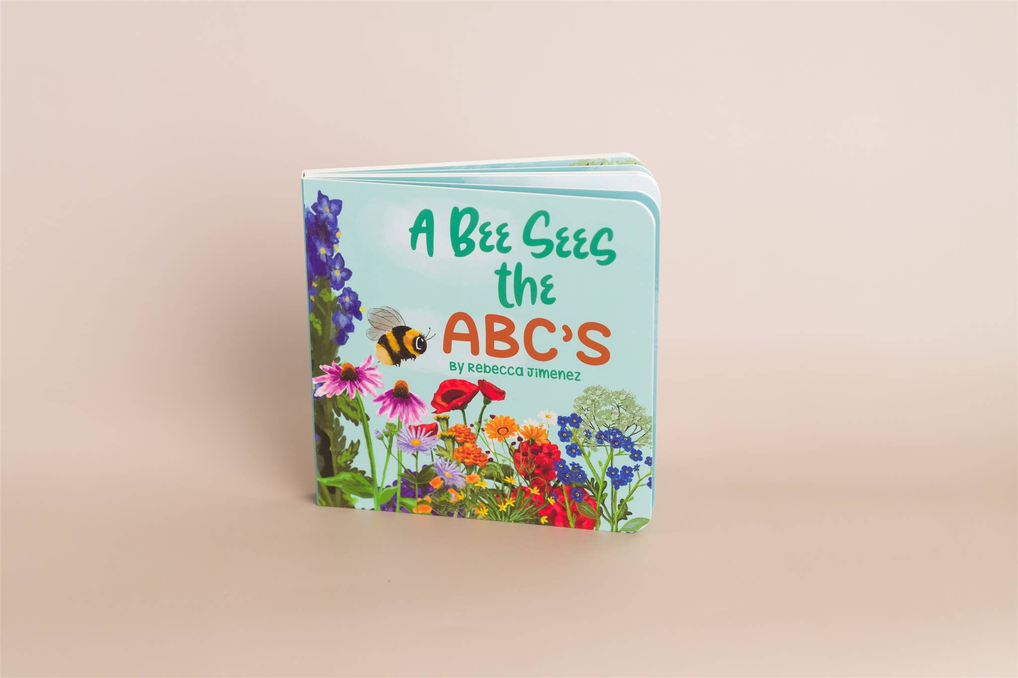 Honey - A Bee Sees The ABC's Hardback Children's Book: Board Book