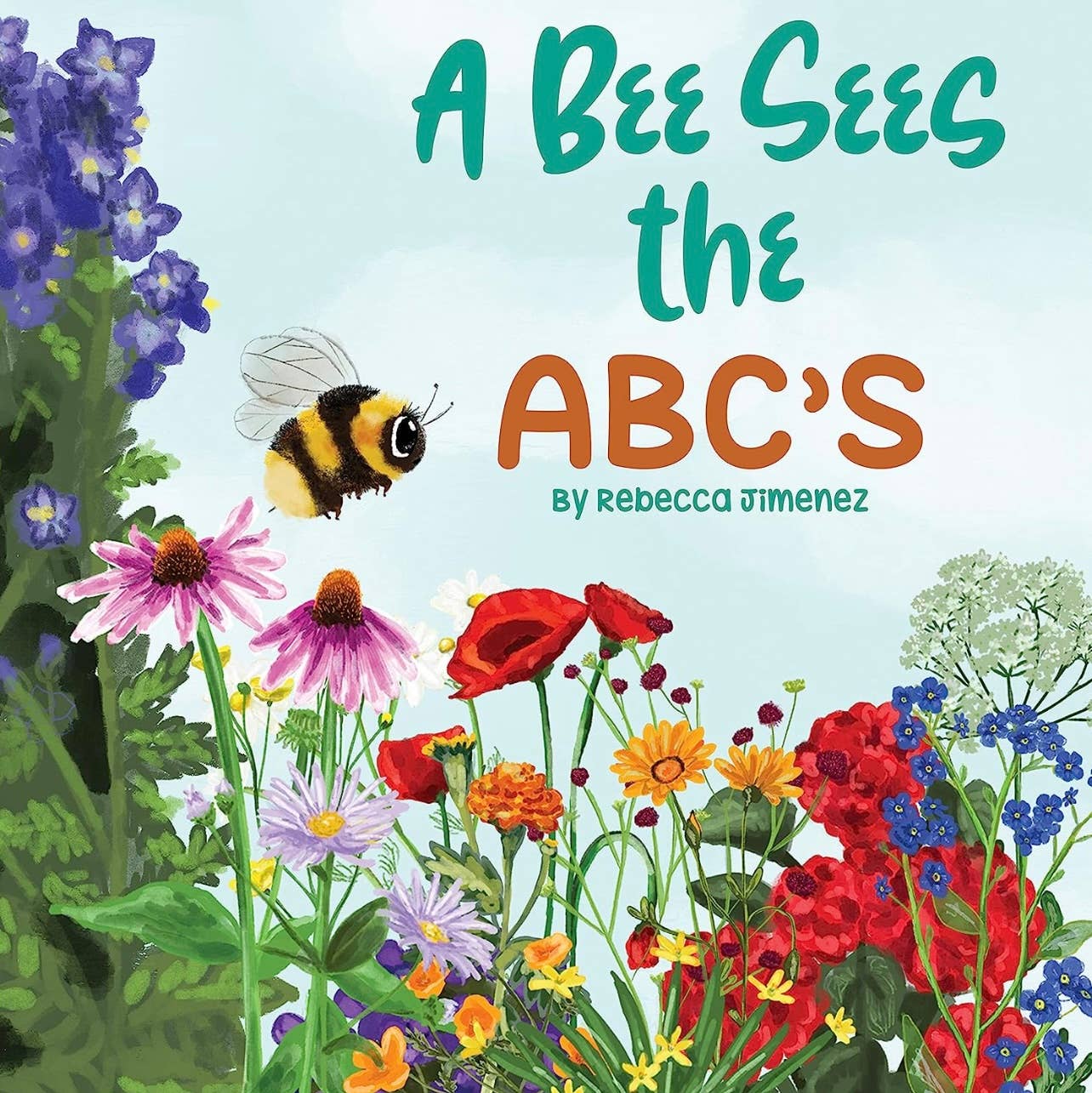 Honey - A Bee Sees The ABC's Hardback Children's Book: Board Book