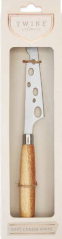 Charcuterie - Acacia & Stainless Steel Cheese Knife - Soft Cheeses