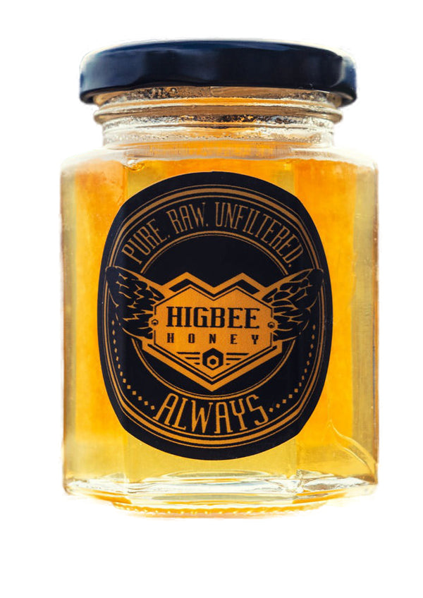 8 Oz Hex Jar Of Honey