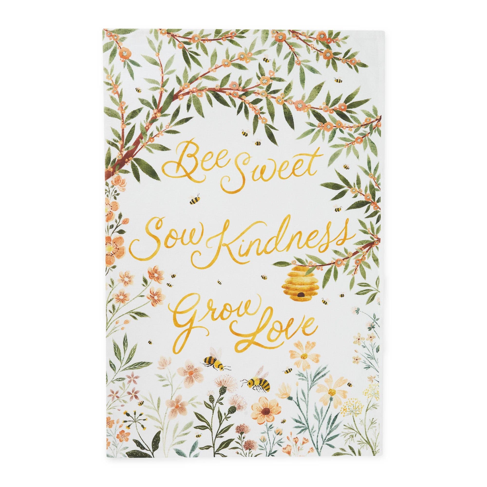 Busy Bees Printed Dishtowels Mixed Dozen