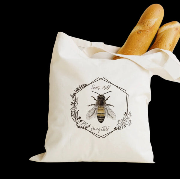 Canvas Tote-Honeybee