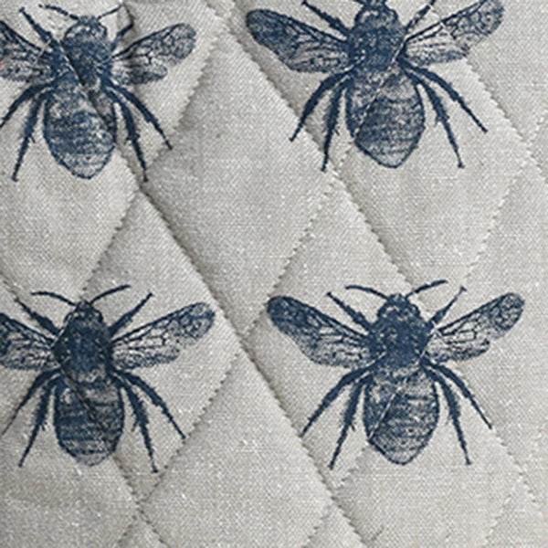 Accessories & Crocks - Prussian Blue Honey Bee Oven Glove