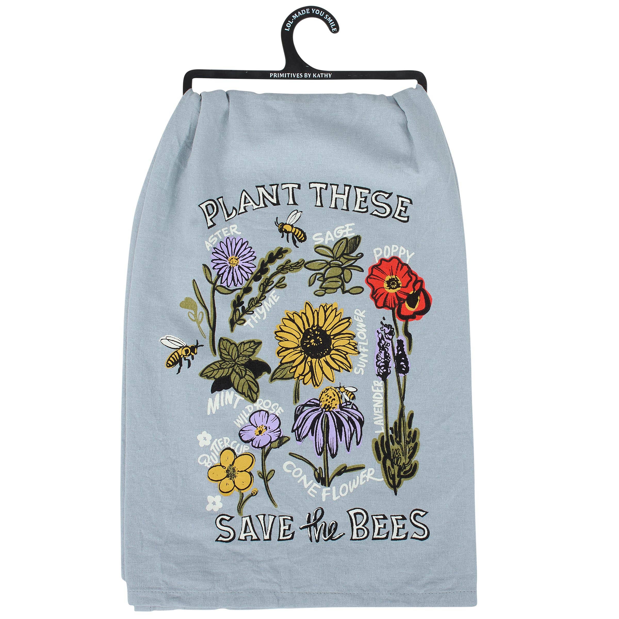 Save The Bees Kitchen Towel
