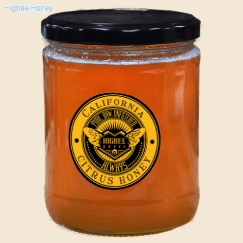 Southern California Raw Unfiltered Citrus Honey Higbee Honey