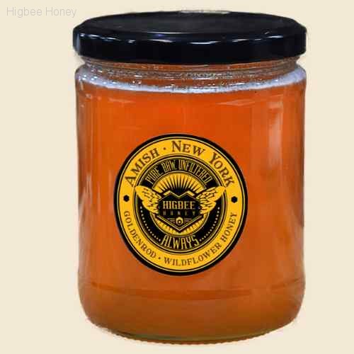 Amish New York Goldenrod Wildflower Honey